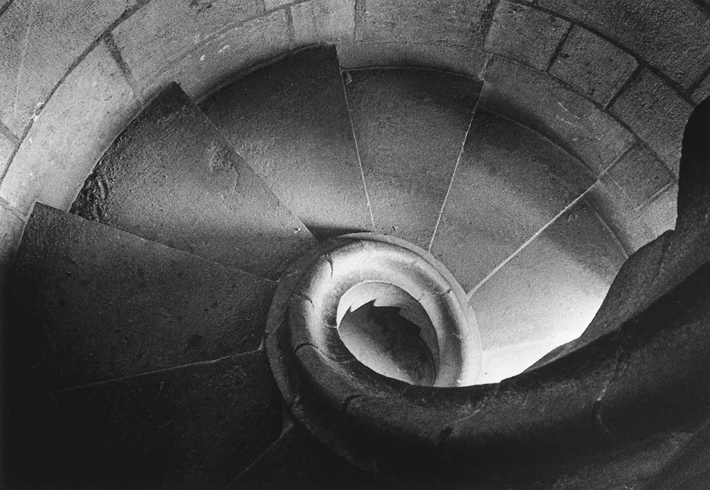 Gaudi's stairway,Barcelona,Spain,1982..jpg